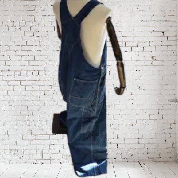 Vintage Dickies Blue Jean Overalls SZ 42 - Picture 2 of 4